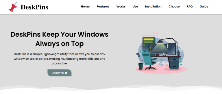 What Are the Main Features of DeskPins?