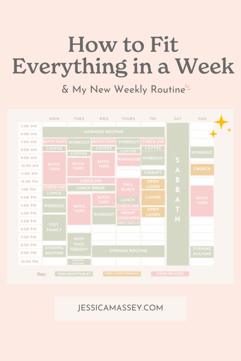 How to build better after-work routines in busy weeks